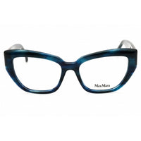 Max Mara Women's Eyeglasses - Blue Acetate Cat Eye Shape Full Rim Frame | MM5135 092 ,