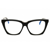Max Mara Women's Eyeglasses - Shiny Black Rectangular Full Rim Frame | MM5188-B 001 ,