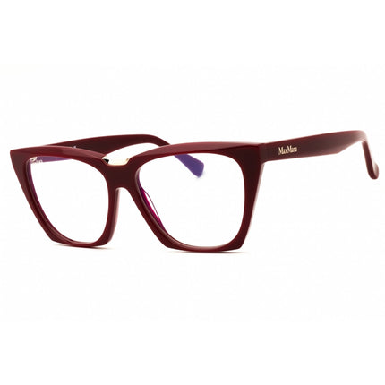 Max Mara Women's Eyeglasses - Shiny Bordeaux Acetate Full Rim Frame | MM5188-B 069 ,