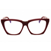 Max Mara Women's Eyeglasses - Shiny Bordeaux Acetate Full Rim Frame | MM5188-B 069 ,