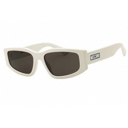 Moschino Men's Sunglasses - White Rectangular Shape Full Rim Frame | MOS186/S 0SZJ IR ,