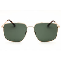 Nautica Men's Sunglasses - Matte Gold Metal Rectangular Full Rim Frame | N106SP 720 ,