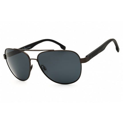 Nautica Men's Sunglasses - Matte Gunmetal Metal Aviator Full Rim Frame | N107SP 030 ,