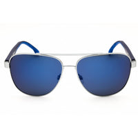 Nautica Men's Sunglasses - Matte Silver Metal Aviator Full Rim Frame | N107SP 040 ,