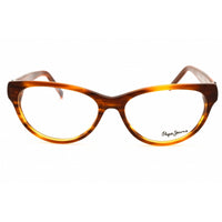 Pepe Jeans Women's Eyeglasses - Brown Acetate Oval Full Rim Frame | PJ ANSLEY 3074 C2 ,