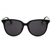 Swarovski Women's Sunglasses - Black Acetate Round Full Rim Frame | SK6023D 100187 ,