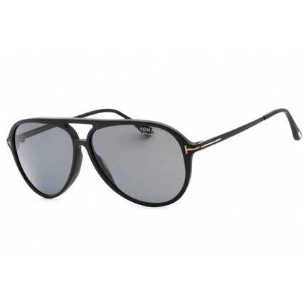 Tom Ford Men's Sunglasses - Matte Black Acetate Oval Shape Full Rim Frame | FT0909 02D ,