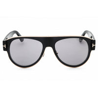 Tom Ford Men's Sunglasses - Shiny Black Metal Aviator Full Rim Frame | FT1074 01C ,