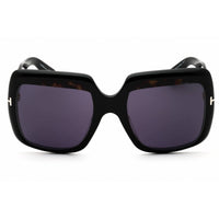 Tom Ford Women's Sunglasses - Shiny Black Oversized Shape Full Rim Frame | FT1194 01A ,