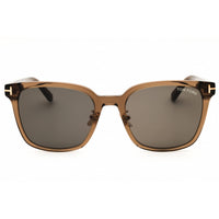 Tom Ford Men's Sunglasses - Shiny Light Brown Acetate Full Rim Frame | FT1286-K 45A ,