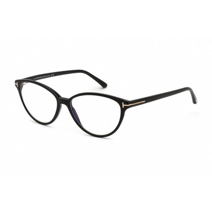 Tom Ford Women's Eyeglasses - Black Acetate Cat Eye Full Rim Frame | FT5545-B 001 ,