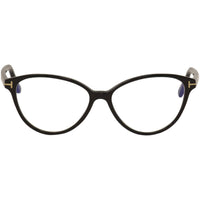 Tom Ford Women's Eyeglasses - Black Acetate Cat Eye Full Rim Frame | FT5545-B 001 ,