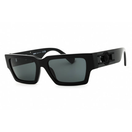 Versace Unisex Sunglasses - Black Rectangular Shape Full Rim Frame | 0VE4459 536087 ,