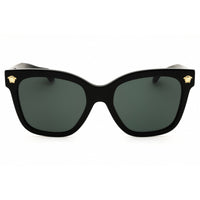 Versace Women's Sunglasses - Shiny Black Rectangular Full Rim Frame | 0VE4511 GB1/8755 ,