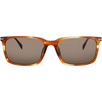 David Beckham Men's Sunglasses - Brown Horn Acetate Full Rim Frame | DB 1163/F/S EX4 ,
