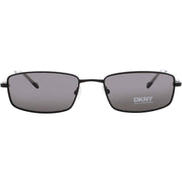 DKNY Women's Sunglasses - Black Metal Rectangular Shape Full Rim Frame | DK119S 001 ,