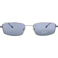 DKNY Women's Sunglasses - Silver Metal Rectangular Shape Full Rim Frame | DK119S 040 ,