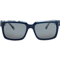 ELTON JOHN Women's Sunglasses - Navy/Feather Rectangular Frame | HONKY CAT 6 NVYTR ,