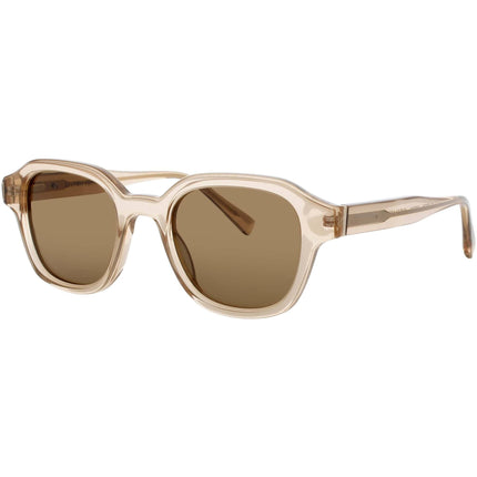 ELTON JOHN Women's Sunglasses - Beige Acetate Square Full Rim Frame | GLITTER 3 BGEGL ,