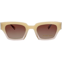 ELTON JOHN Women's Sunglasses - Platinum Blonde Square Full Rim Frame | FILMSTAR PBLON ,