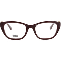 Moschino Women's Eyeglasses - Burgundy Acetate Cat Eye Full Rim Frame | MOS608 LHF ,