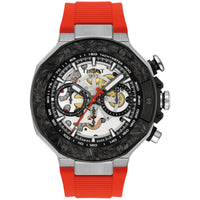 Tissot Men's Watch - T-Race MotoGP Automatic Silver Skeleton Dial | T1414622705100 ,