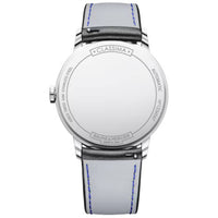 Baume & Mercier Men's Watch - Classima Automatic White Dial Leather Strap | M0A10332 ,