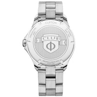 Baume & Mercier Men's Watch - Clifton Club Black Dial Silver Bracelet | M0A10412 ,