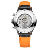 Baume & Mercier Men's Watch - Capeland Automatic Black and Silver Dial | M0A10451 ,