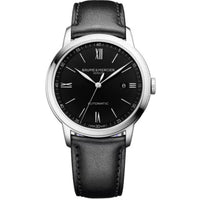 Baume & Mercier Men's Watch - Classima Automatic Black Dial Leather Strap | M0A10453 ,