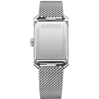 Baume & Mercier Men's Watch - Hampton Quartz Blue Dial Silver Bracelet | M0A10671 ,