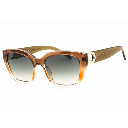Fossil Women's Sunglasses - Green/Brown Rectangular Frame | FOS 2139/G/S/US 0OTF 9K ,