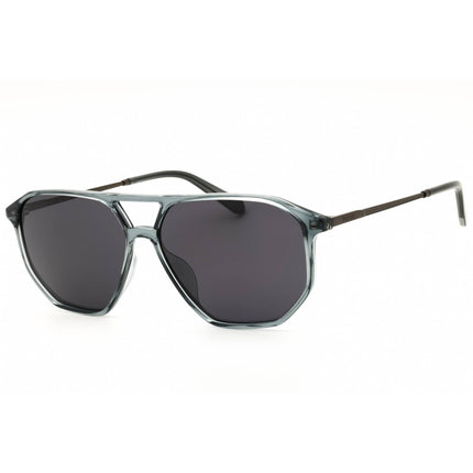 Fossil Men's Sunglasses - Crystal Grey Plastic Full Rim Frame | FOS 2149/S 063M IR ,