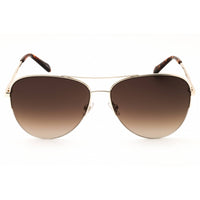 Fossil Women's Sunglasses - Gold/Brown Havana Full Rim Frame | FOS 3137/G/S 00NR HA ,