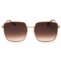 Fossil Women's Sunglasses - Gold Rectangular Full Rim Frame | FOS 3156/G/S 0AU2 HA ,