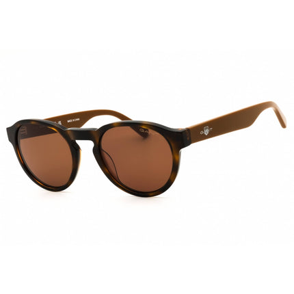 Gant Men's Sunglasses - Dark Havana Acetate Round Shape Full Rim Frame | GA00002 52E ,