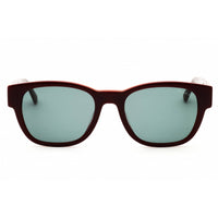 Gant Men's Sunglasses - Red/Brown Acetate Rectangular Full Rim Frame | GA00009 68N ,