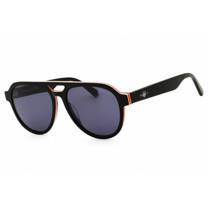 Gant Men's Sunglasses - Black/Red Acetate Aviator Shape Full Rim Frame | GA00010 05A ,