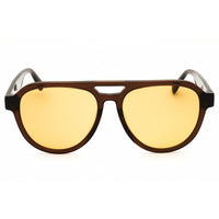 Gant Men's Sunglasses - Shiny Dark Brown Acetate Aviator Full Rim Frame | GA00010 48E ,