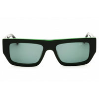 Gant Men's Sunglasses - Dark Green Acetate Rectangular Full Rim Frame | GA00013 98N ,