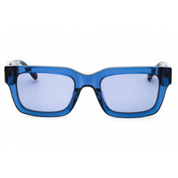 Gant Men's Sunglasses - Shiny Blue Acetate Rectangular Full Rim Frame | GA00020 90V ,