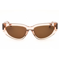Gant Women's Sunglasses - Shiny Beige Acetate Cat Eye Full Rim Frame | GA00021 57E ,