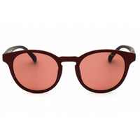 Gant Unisex Sunglasses - Bordeaux/Black Round Shape Full Rim Frame | GA00026 71S ,
