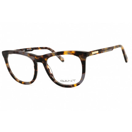 Gant Unisex Eyeglasses - Coloured Havana Acetate Oval Full Rim Frame | GA3260 055 ,