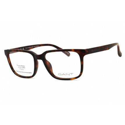 Gant Men's Eyeglasses - Dark Havana Injected Propionate Full Rim Frame | GA50042 052 ,
