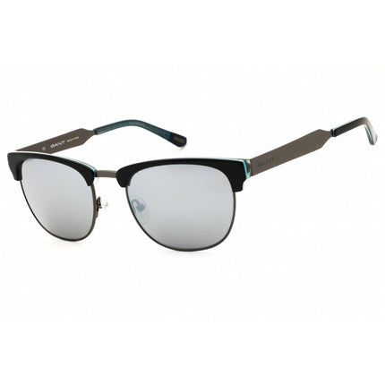 Gant Men's Sunglasses - Black/Grey Metal Oval Shape Full Rim Frame | GA7047 05C ,