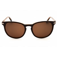 Gant Men's Sunglasses - Shiny Dark Brown Acetate Oval Full Rim Frame | GA7056 48E ,