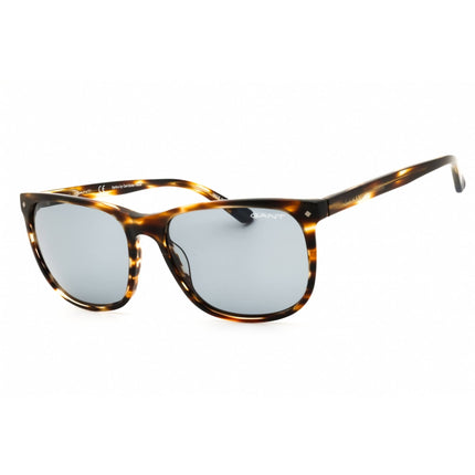 Gant Men's Sunglasses - Havana/Black Acetate Rectangular Full Rim Frame | GA7093 56V ,