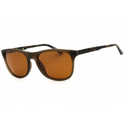 Gant Men's Sunglasses - Matte Dark Brown Rectangular Shape Full Rim Frame | GA7095 49H ,
