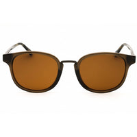 Gant Men's Sunglasses - Matte Dark Brown Round Shape Full Rim Frame | GA7096 49H ,